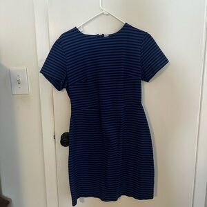 Old Navy Blue and Black Striped Top